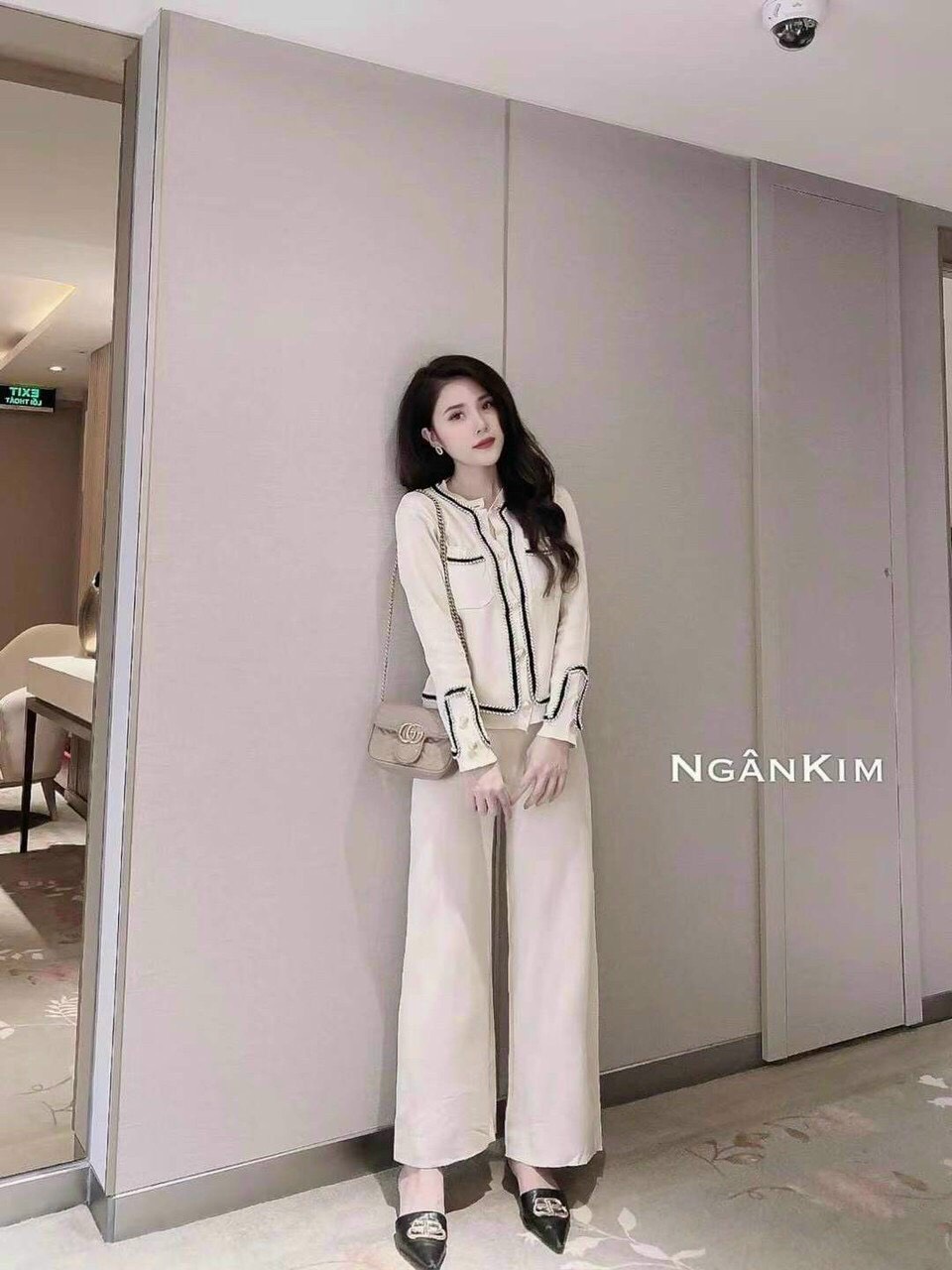 Set bộ len viền hàng QC