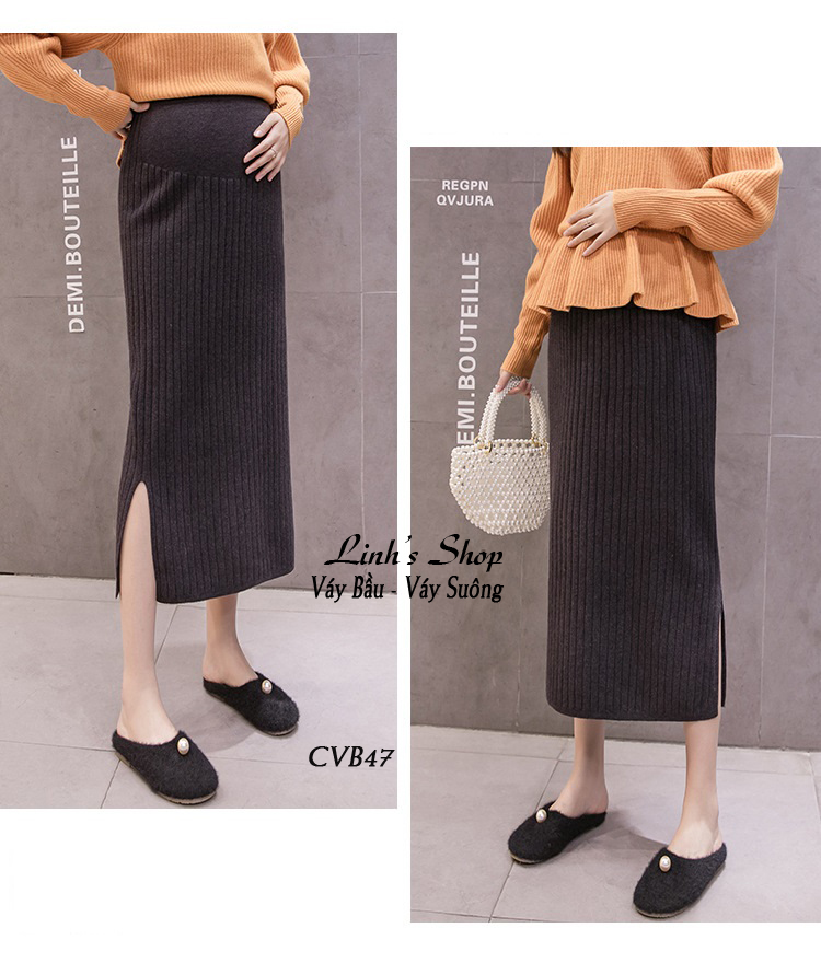 Chân Váy Bầu LEN Xinh CVB47