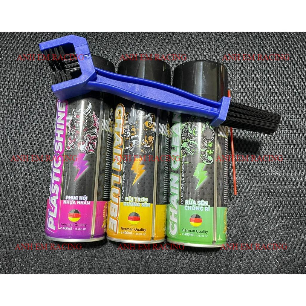 Combo dưỡng sên dưỡng nhám rửa sên spk tặng bàn chải