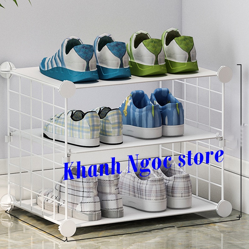 👟👠 Kệ Giày 3 Tầng - lắp ghép đa năng 👟👠