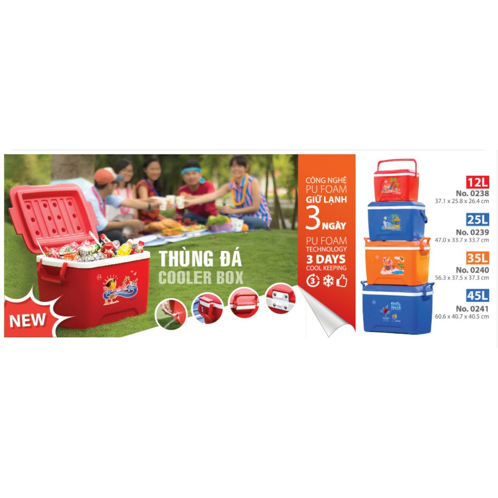 Thùng Đá Duy Tân 35 Lít [SIÊU KHUYẾN MÃI TRONG 3 NGÀY]