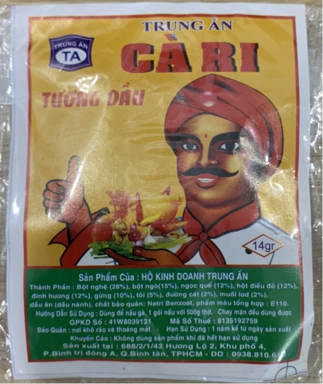 Cà ri dầu Trung Ấn