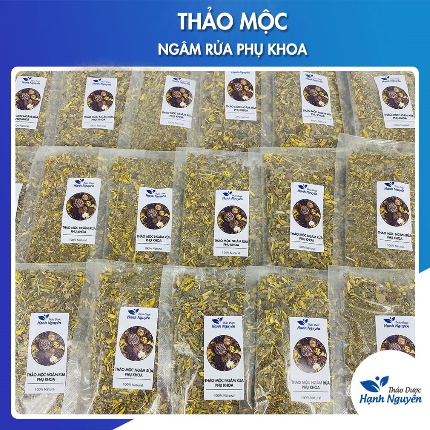 Sỉ 50 gói thảo dược ngâm rửa phụ khoa - kèm túi lọc