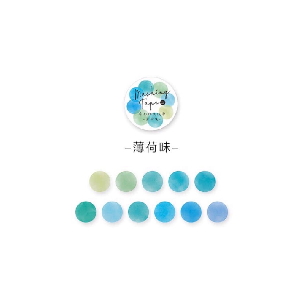 Set 100 sticker chấm tròn Infeel Me nhiều màu sắc trang trí sổ tay, nhật kí, washi tape chấm tròn siêu tiện lợi Canarystore54