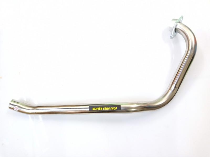 Cổ pô xe raider xăng cơ inox 304
