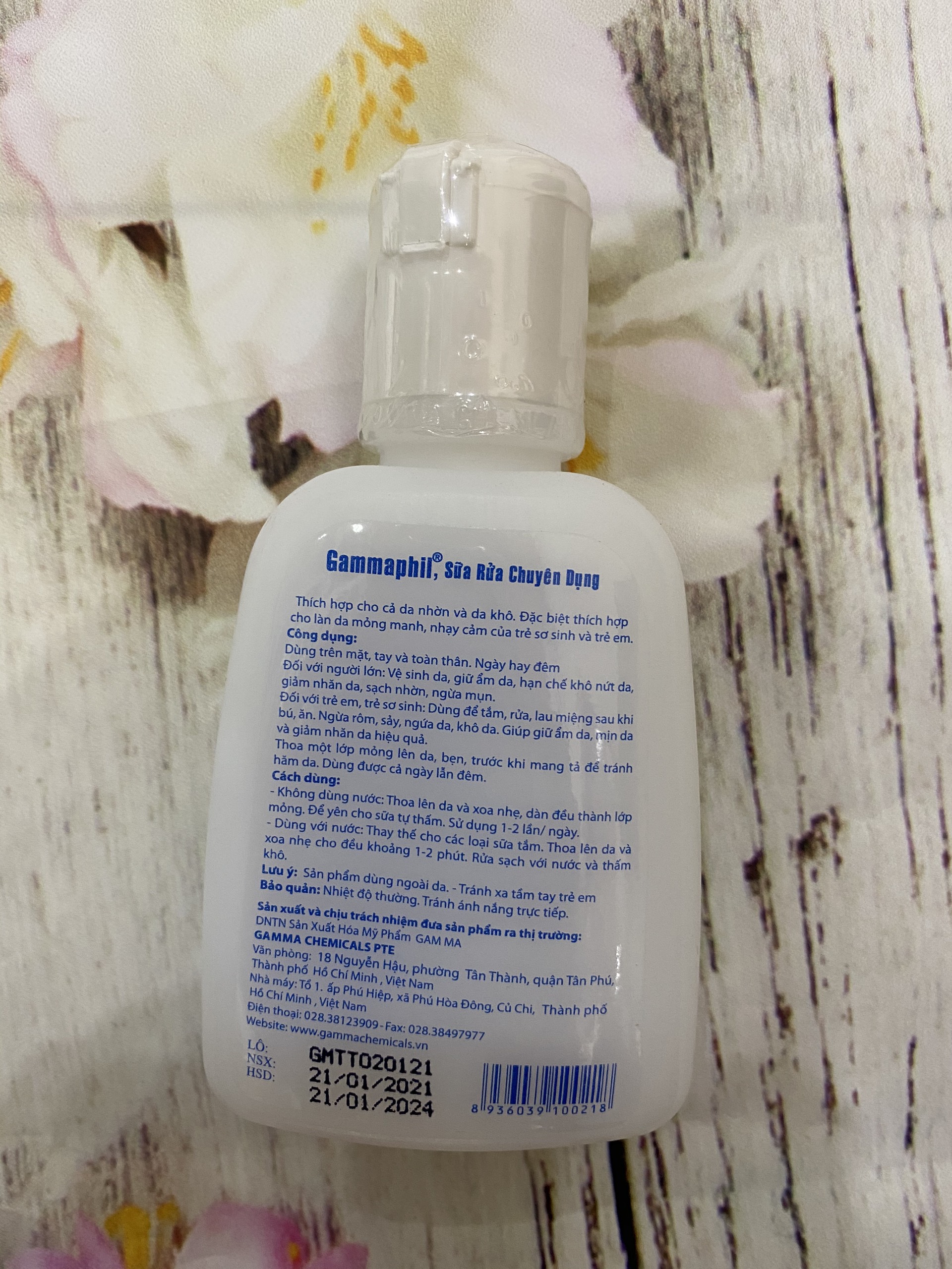 Sữa rửa mặt Gammaphil 125ml