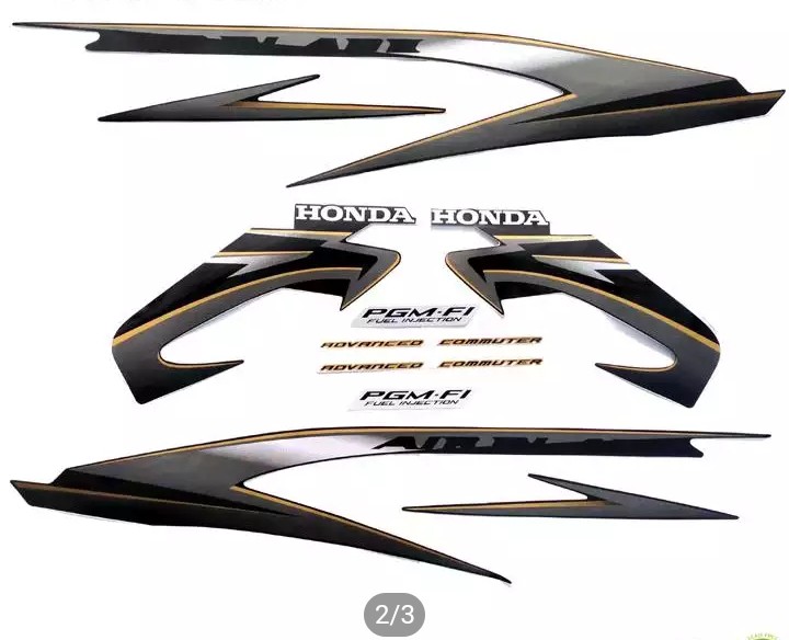 Bộ tem xe Air Blade 2009