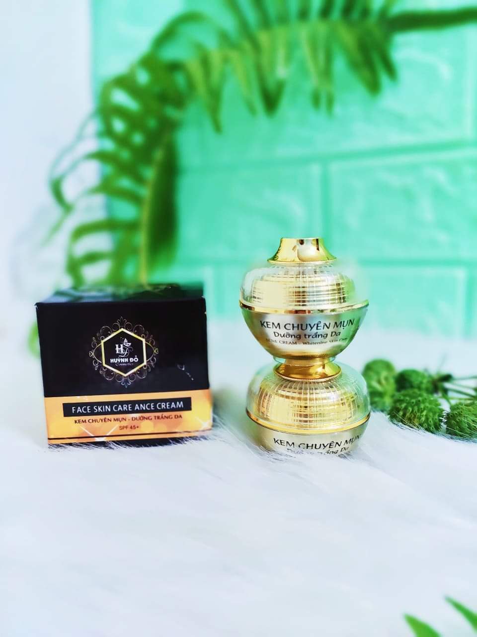 Kem FACE chuyên mụn - Trắng da HUỲNH ĐỖ