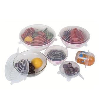 Combo 12 nắp silicon đậy thực phẩm