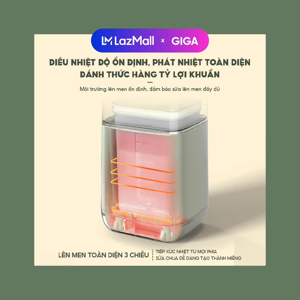 Máy làm sữa chua 1L Bear SB-SC12C