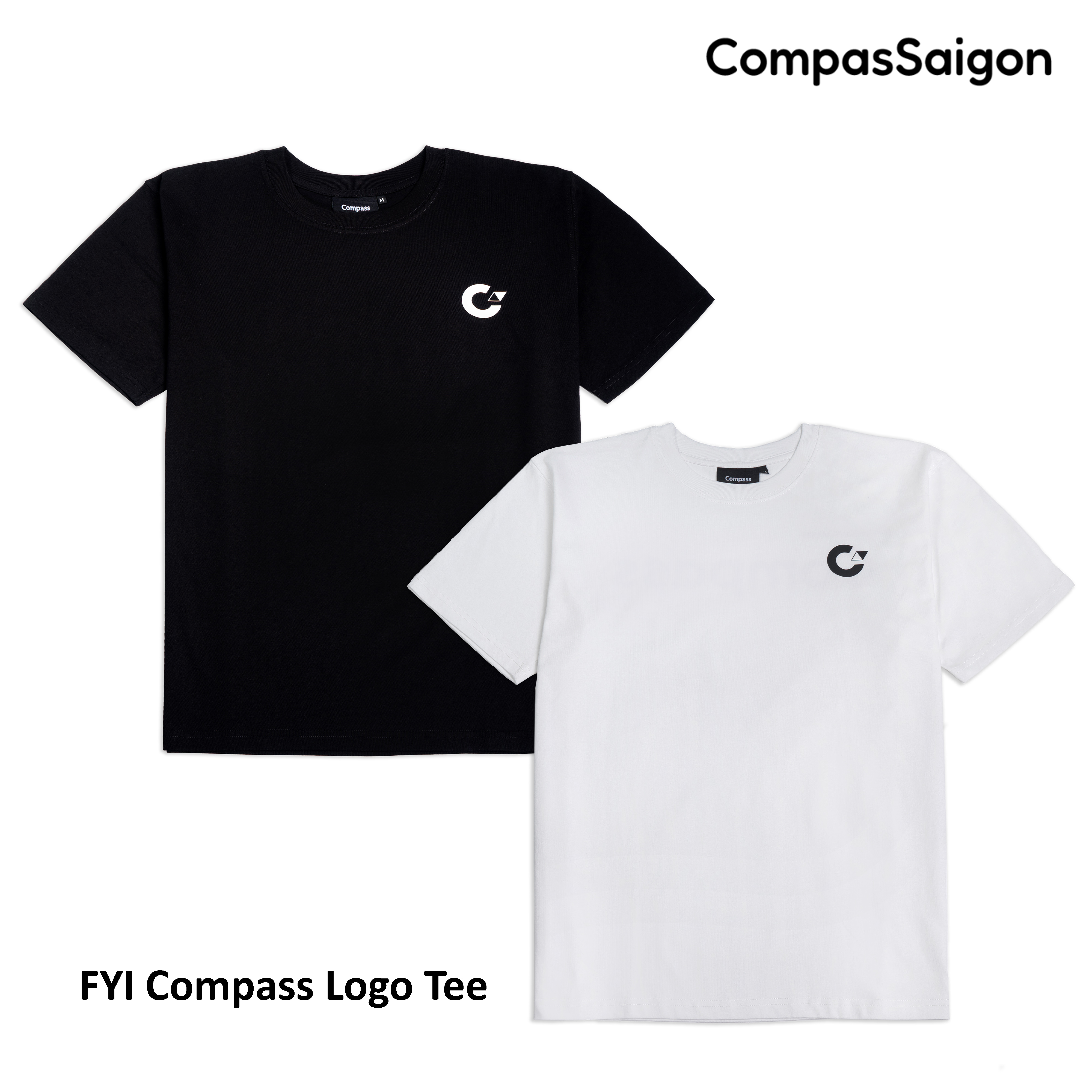 Áo thun Oversized Logo FYI Compass - FYI Compass Logo Tee