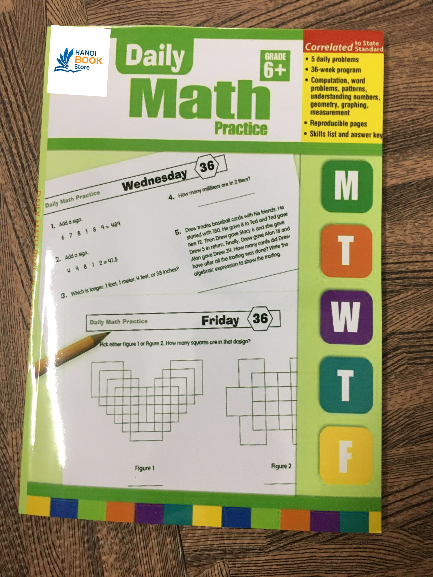 Daily Math Practice final 2 bộ đen trắng ( Sách đen trắng)