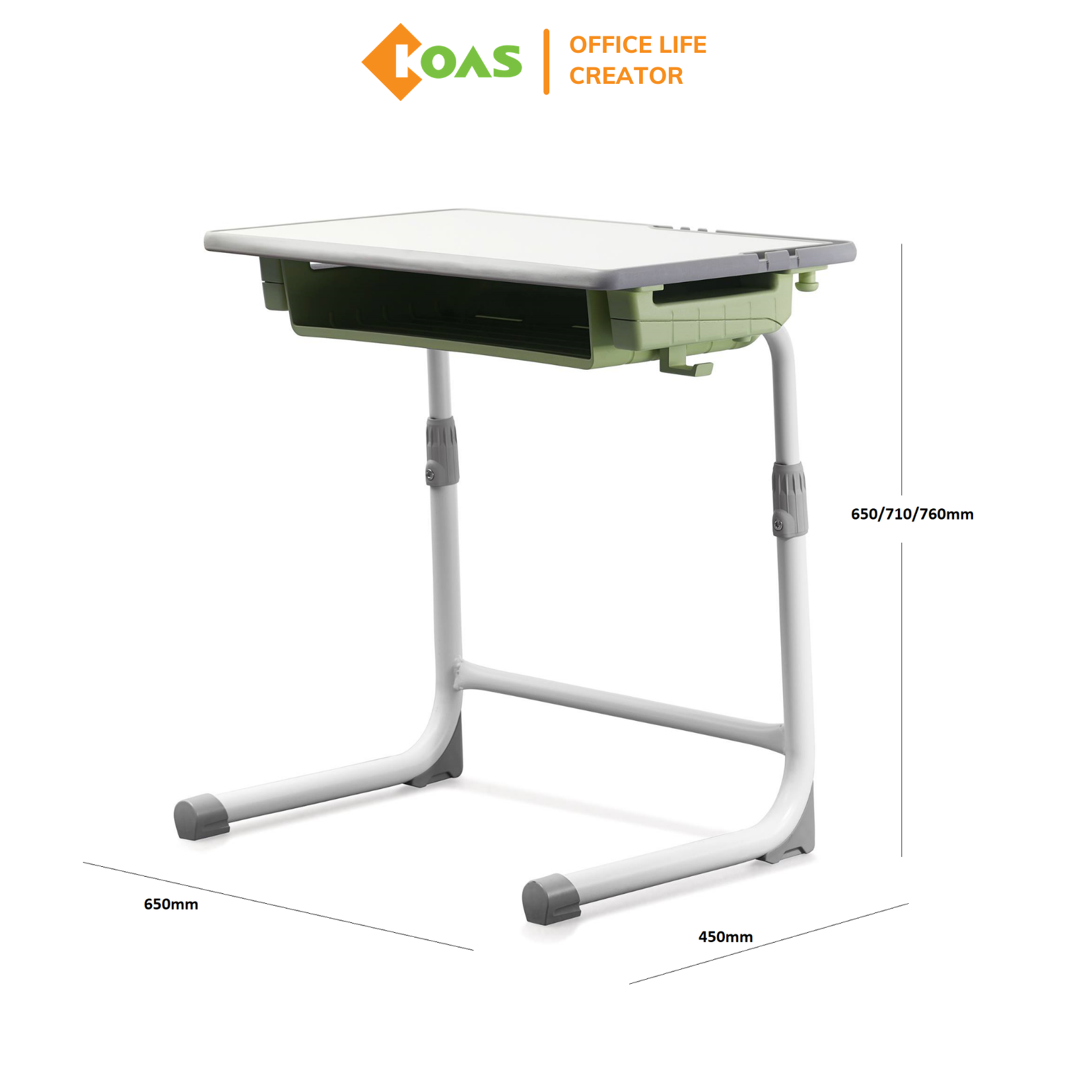 BÀN GHẾ HỌC SINH  (Made in Korea) ROY PLUS series - CRD0615