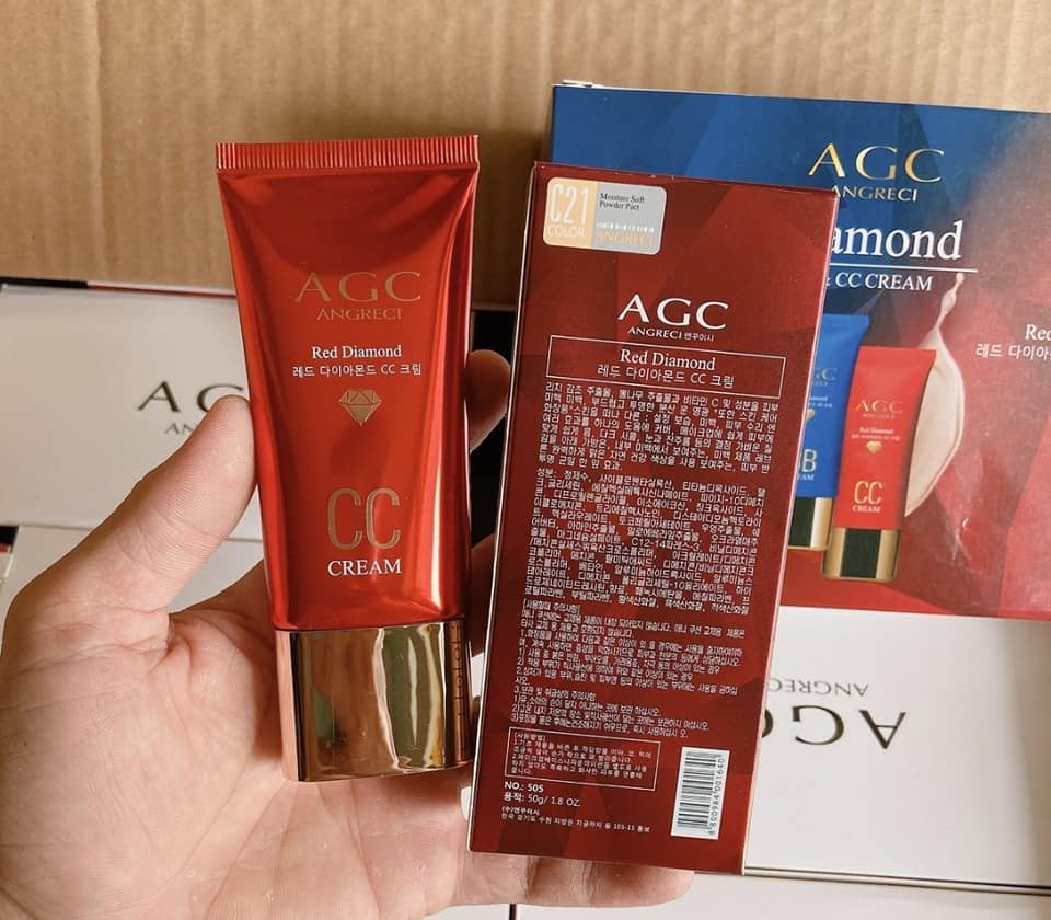 Kem nền AGC đỏ CC cream
