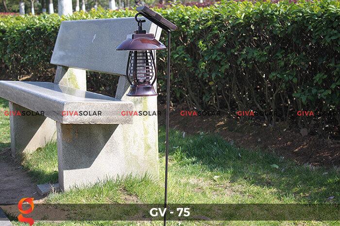 Đèn bắt côn trùng năng lượng mặt trời GV-MK75