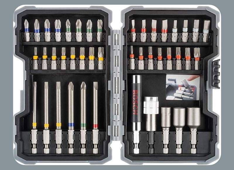 Bộ mũi vít ngắn dài 43 chi tiết bosch 2607017164