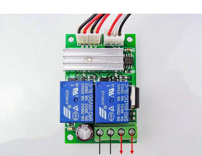 Bộ Điều Khiển Tốc Độ Động Cơ DC 6V 12V 24V PWM DC Có Đảo Chiều Quay