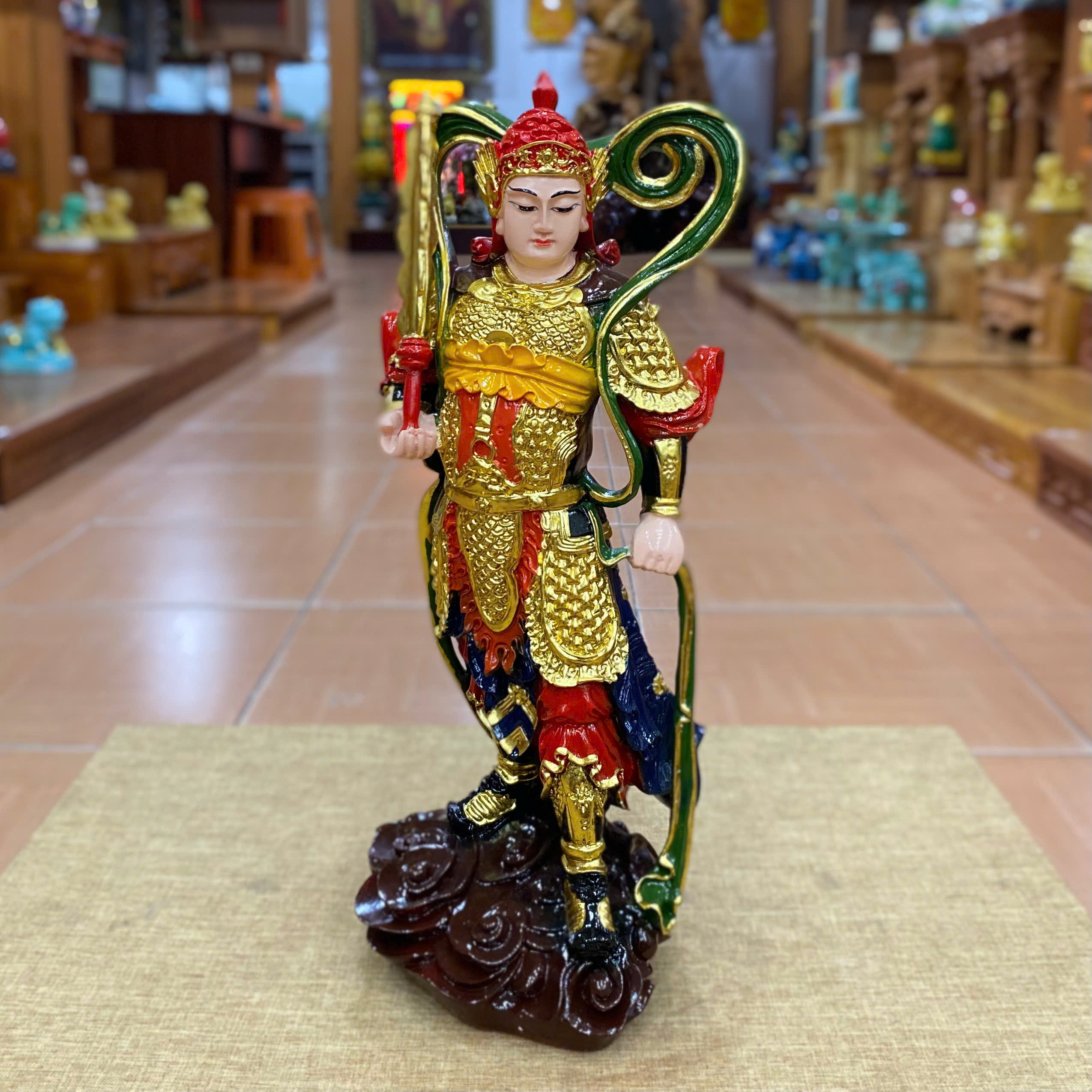 Tượng Tiêu Diện Hộ Pháp Cao 40 cm