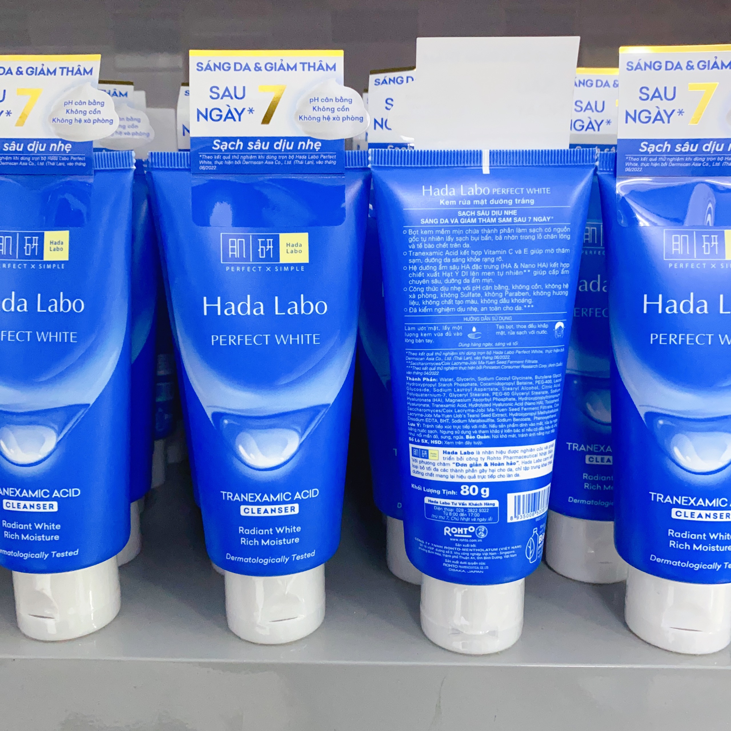 KEM Rửa Mặt Hada labo Đủ Mẫu 80g