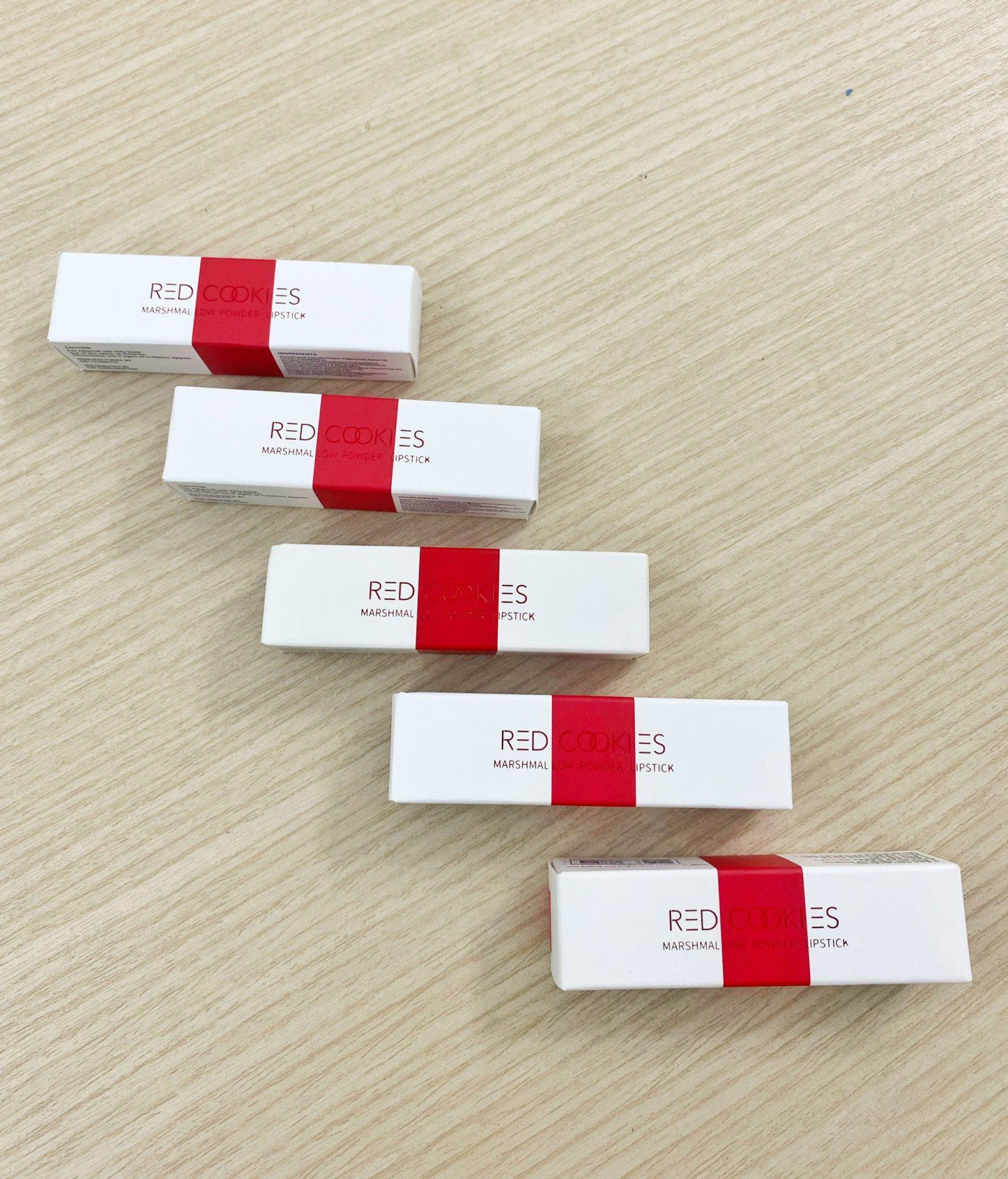 Son Lì Marshmallow Powder Lipstick- Red Cookies