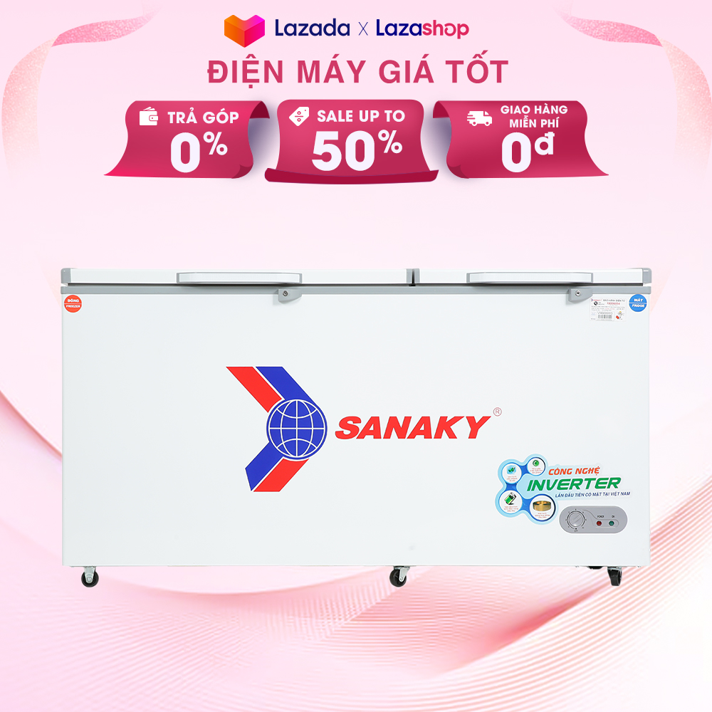 Tủ đông/mát inverter sanaky vh-6699w3