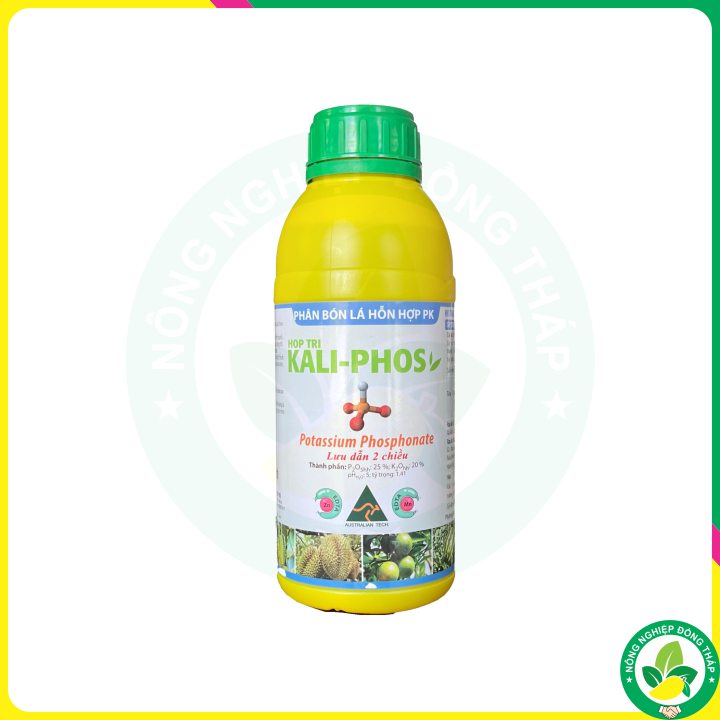 Phân Bón Lá Hỗn Hợp PK HOP TRI KALI – PHOS – Lưu Dẫn 2 Chiều (Chai 1 lít)