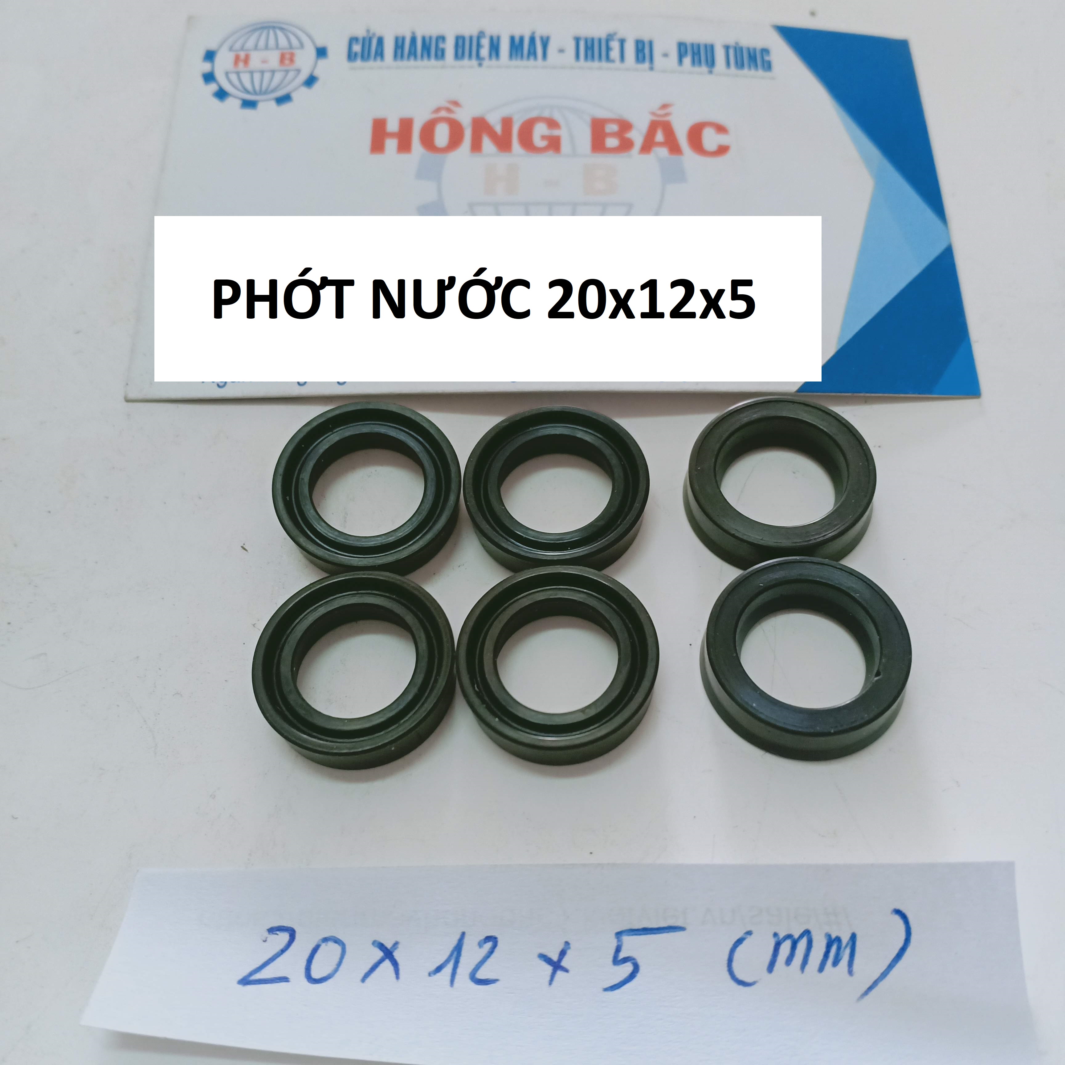 Bộ 06 phớt của máy bơm rửa xe cao áp mini