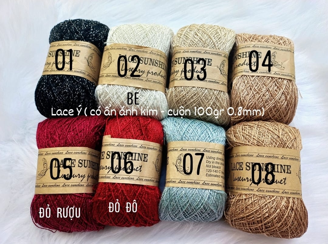 Lace nhũ ( kim tuyến ) 0.8mm