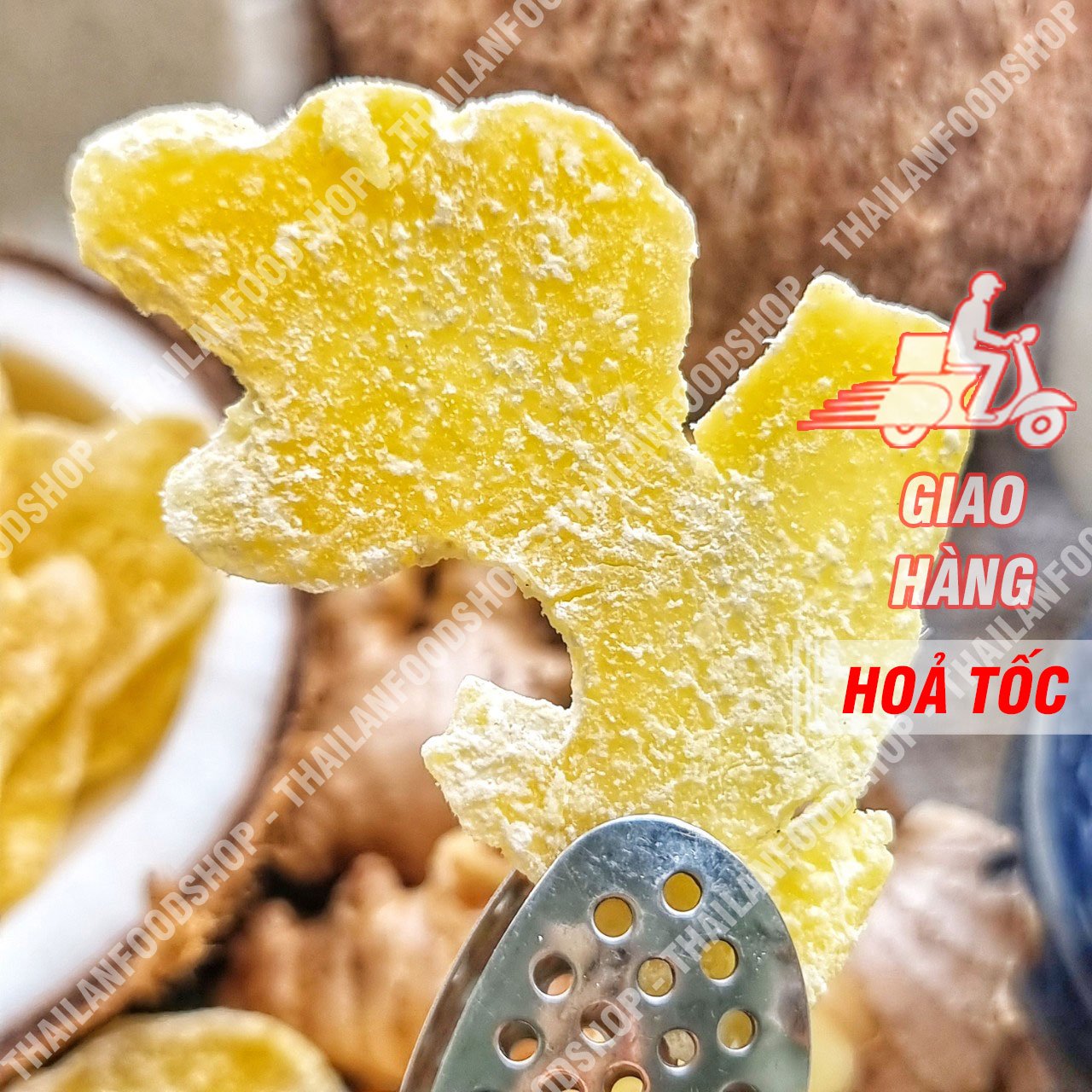 Mứt Gừng Huế - Lon 350gr