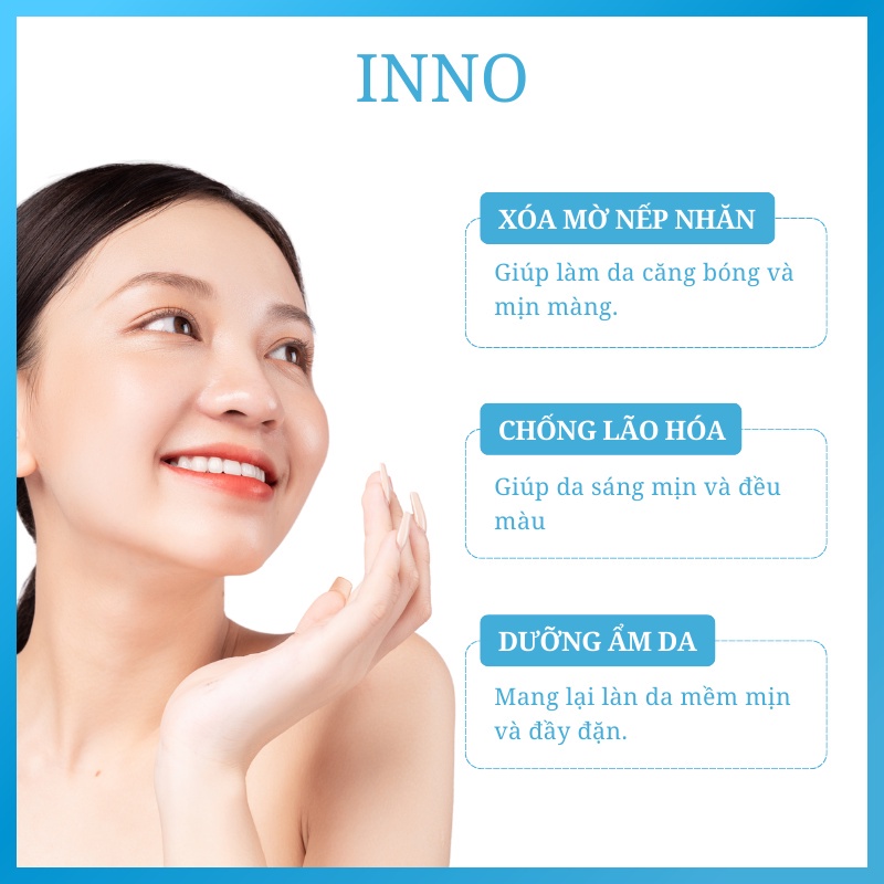 Huyết Thanh Inno Gialuron Của Nga 40ml Huyết - Kem Giảm Nếp Nhăn Da Vết Chân Chim Chống Lão Hóa