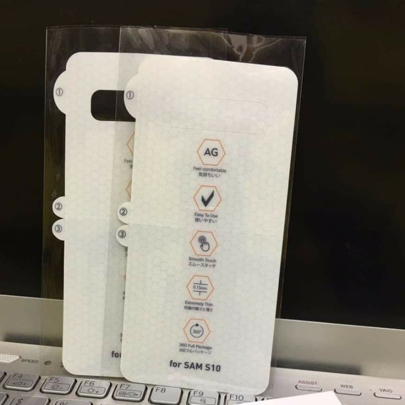 Miếng Dán PPF Dẻo Nhám Chống Vân Tay  - Dành Cho Samsung S8 S9 S8+ S9+ S10 S10+ Note8 Note9 Note10 Note10+