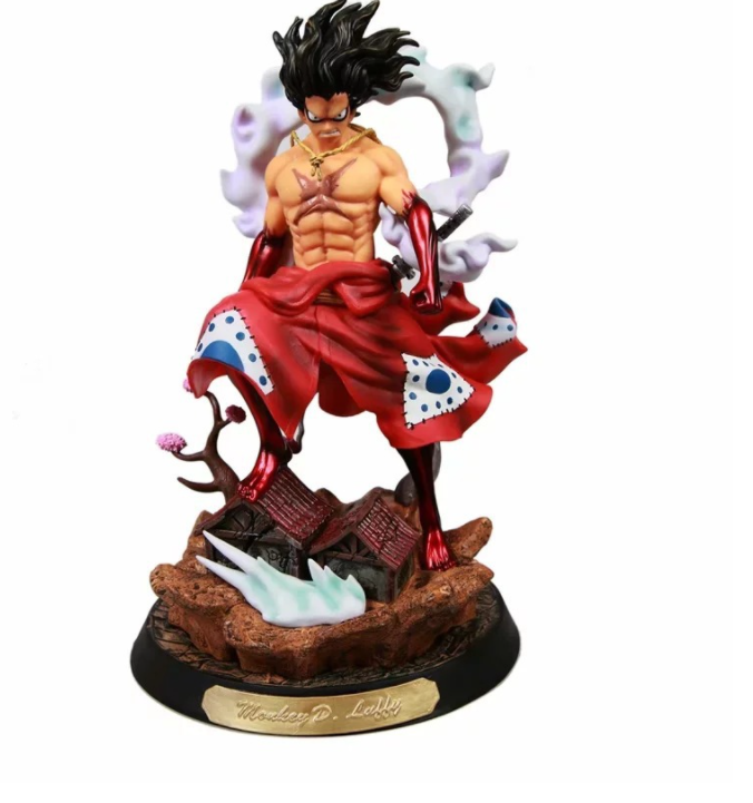 [HCM]Mô hình Figure One Piece Luffy Kimono Snake Man 37cm