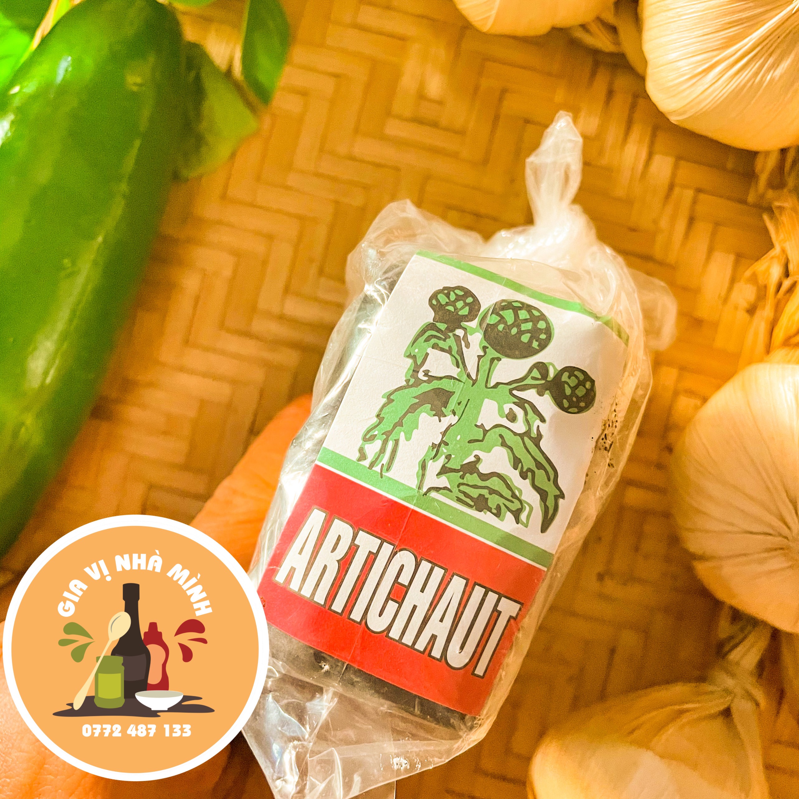 CỐT CAO ATISO CÔ ĐẶC - 1 GÓI 10 VIÊN NHỎ