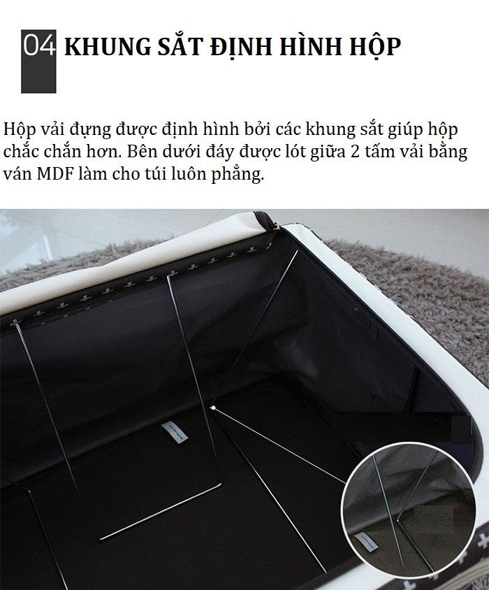 Hộp đựng quần áo- Living box 88L