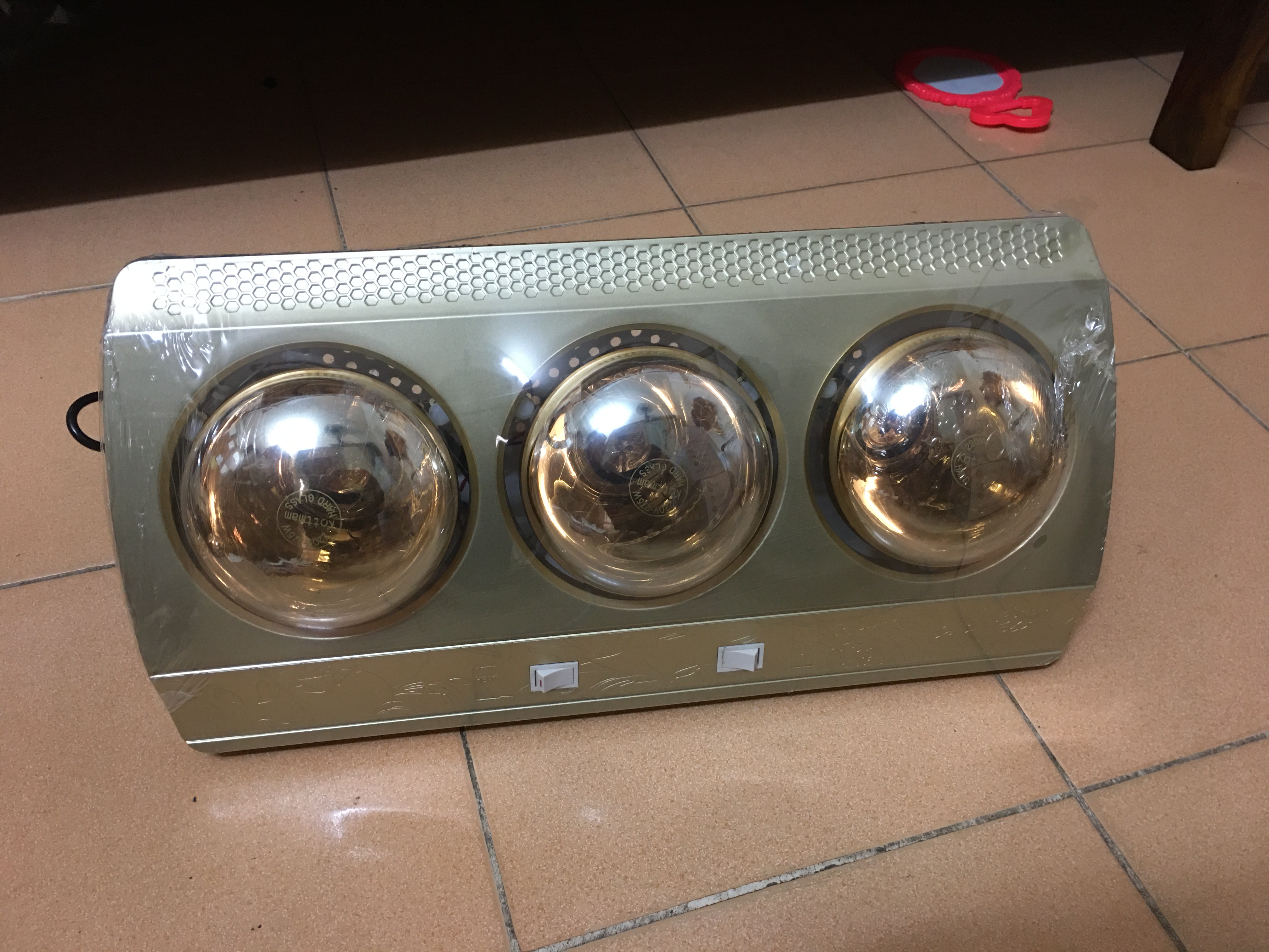 Đèn sưởi 3 bóng Kottmann K3B  825W
