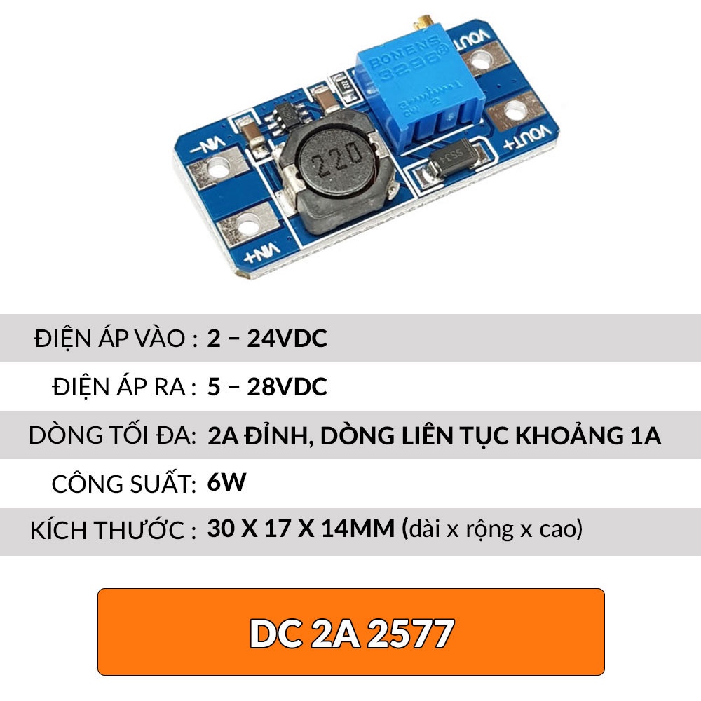Mạch tăng áp boost áp ht016 | 2577 | xl6009 | xl6009 xlsemi | xl6019