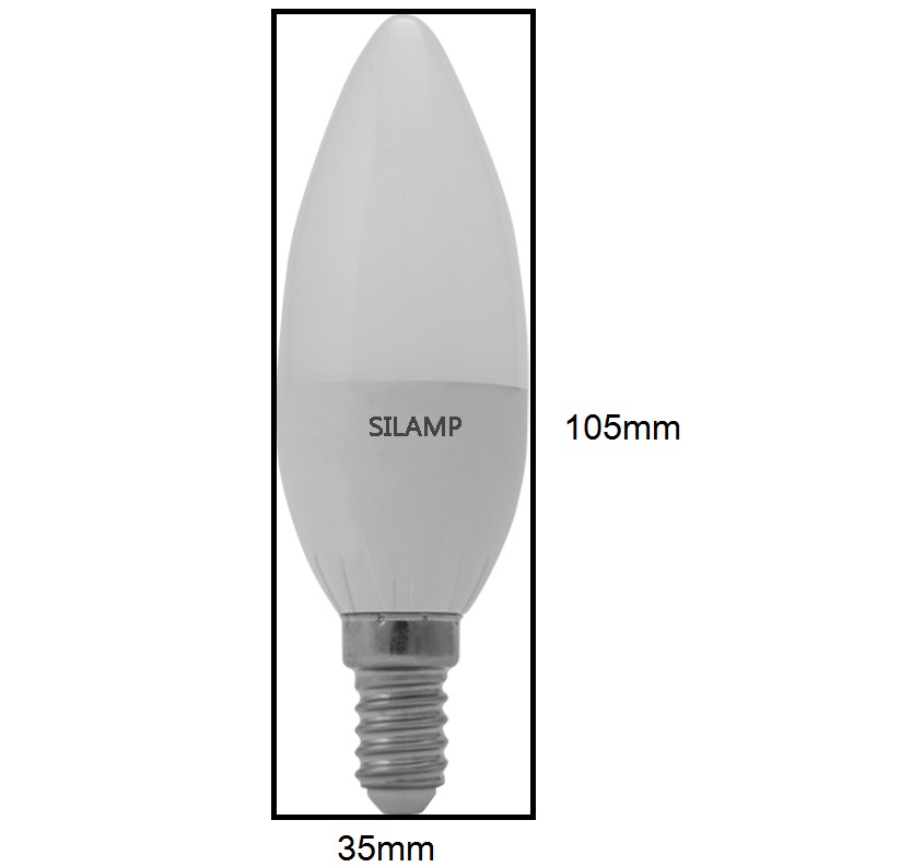 Bóng búp Led SILAMP B35 6W E14