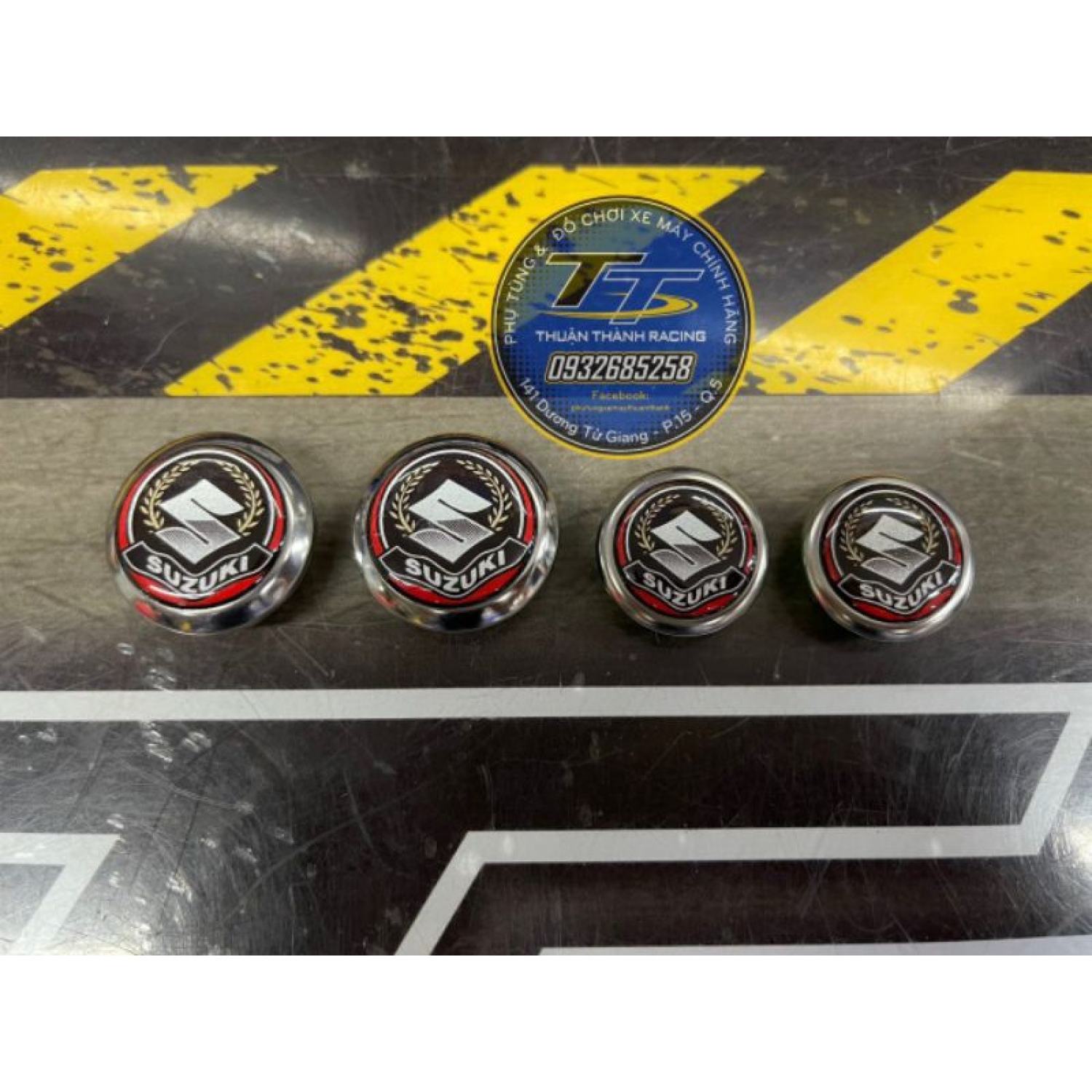 NÚT SƯỜN (INOX - CHỮ S) SPORT - RGV