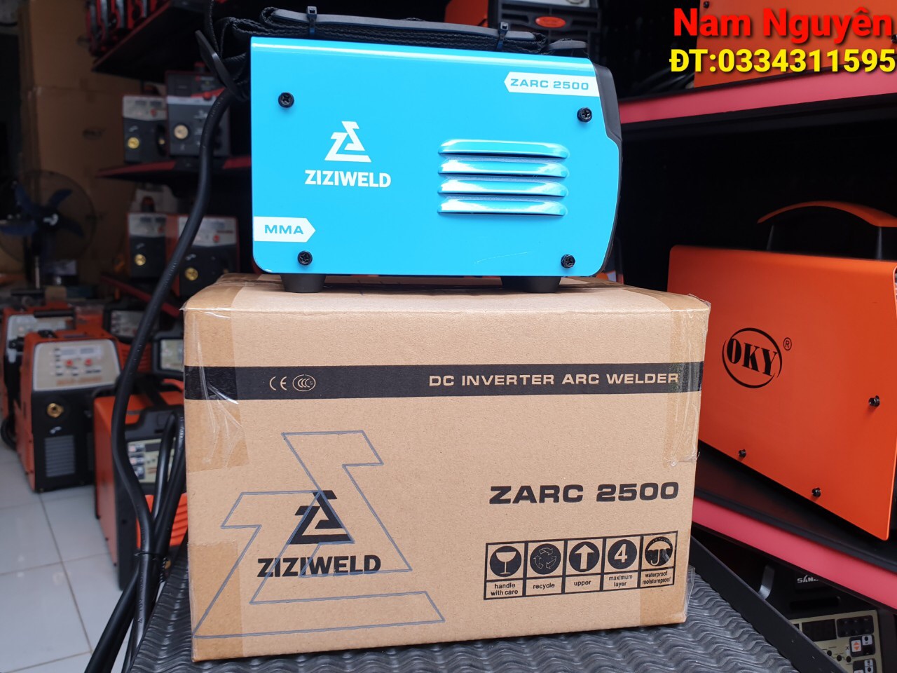[HCM]Máy hàn siêu nhỏ bỏ túi ziziweld 120A