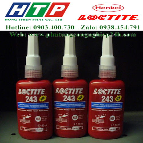 Keo dán khóa ren loctite 243-50ml