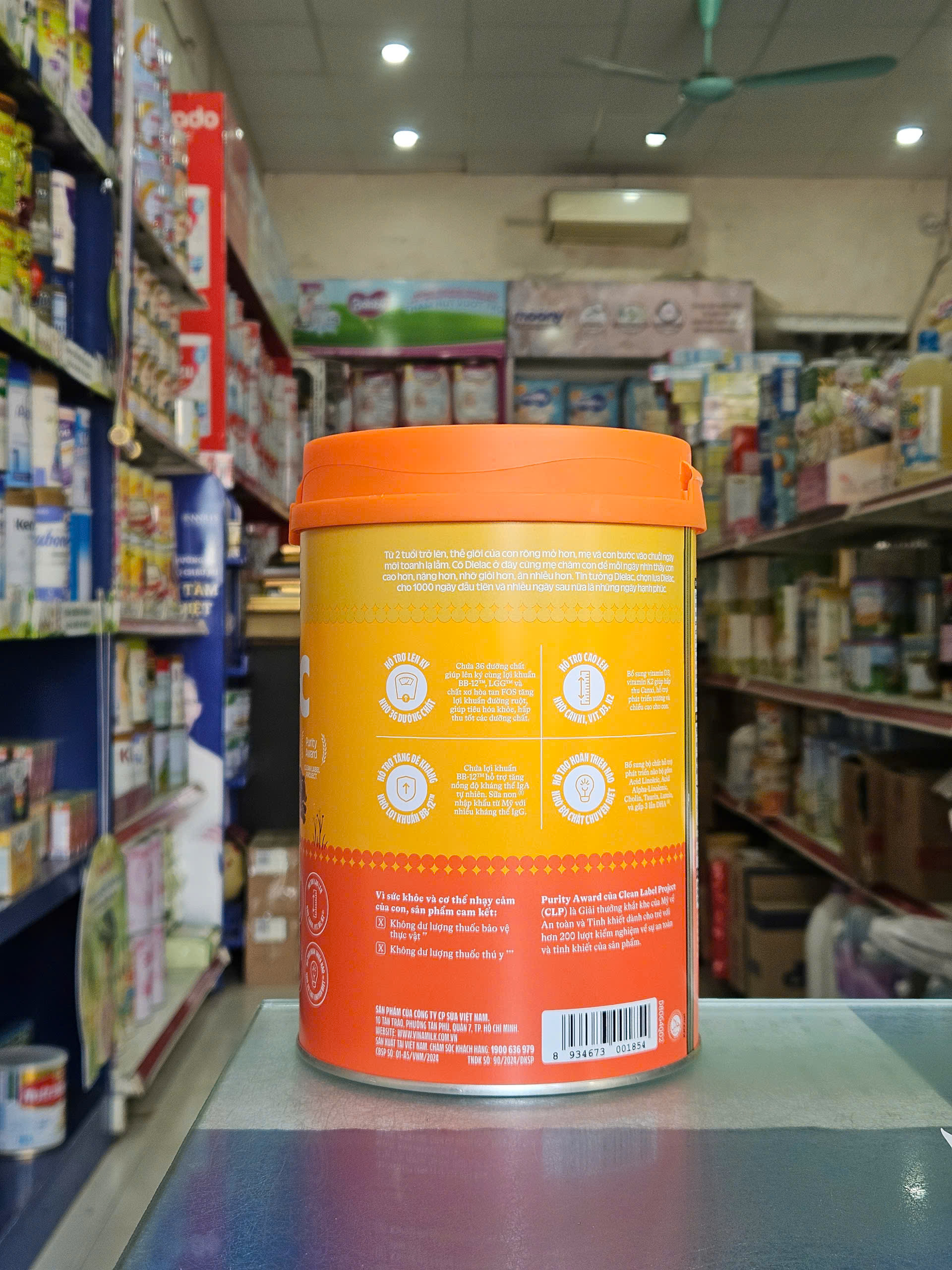 Sữa bột Dielac Alpha Gold IQ 4 Sữa Non (850g)