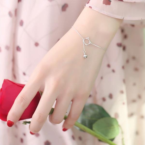 [HCM]Vòng tay Bell Mew freesize mèo con và chuông nhỏ đáng yêu VTAY07
