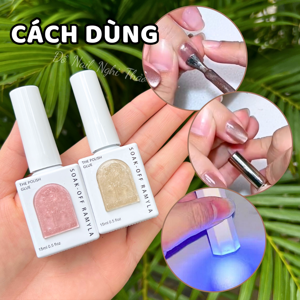 Sơn gel mắt mèo ánh trăng RAMYLA 15ml
