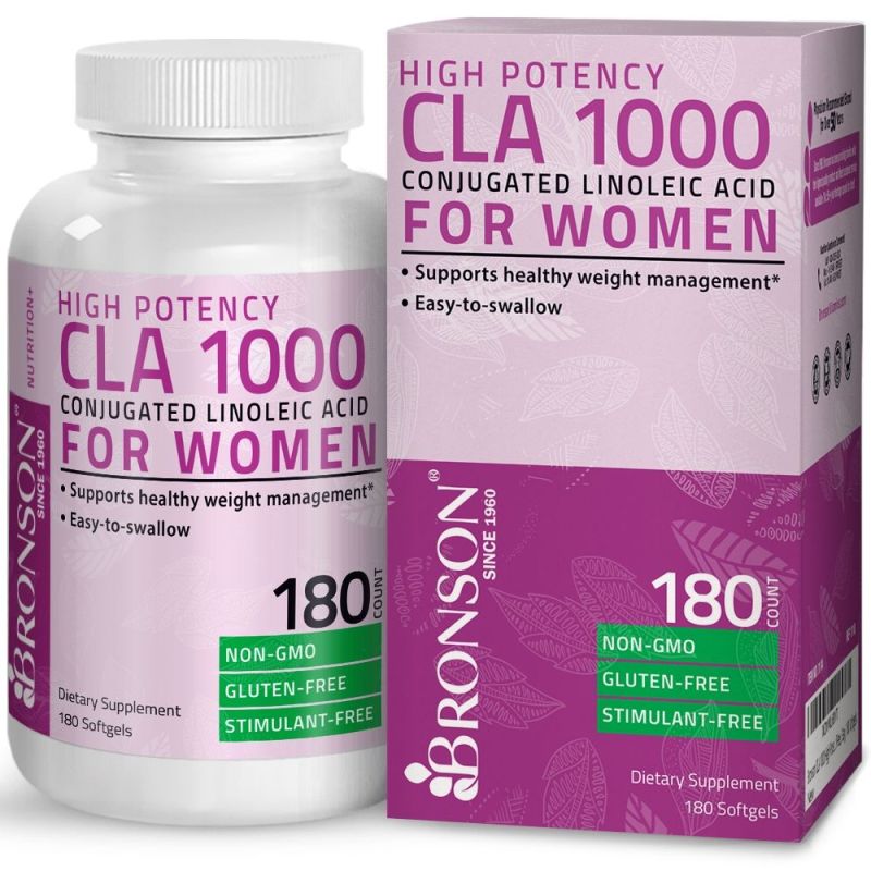 Organic Vitamins CLA 1000 - 180 viên Mỹ - Giảm cân tự nhiên cho phụ nữ