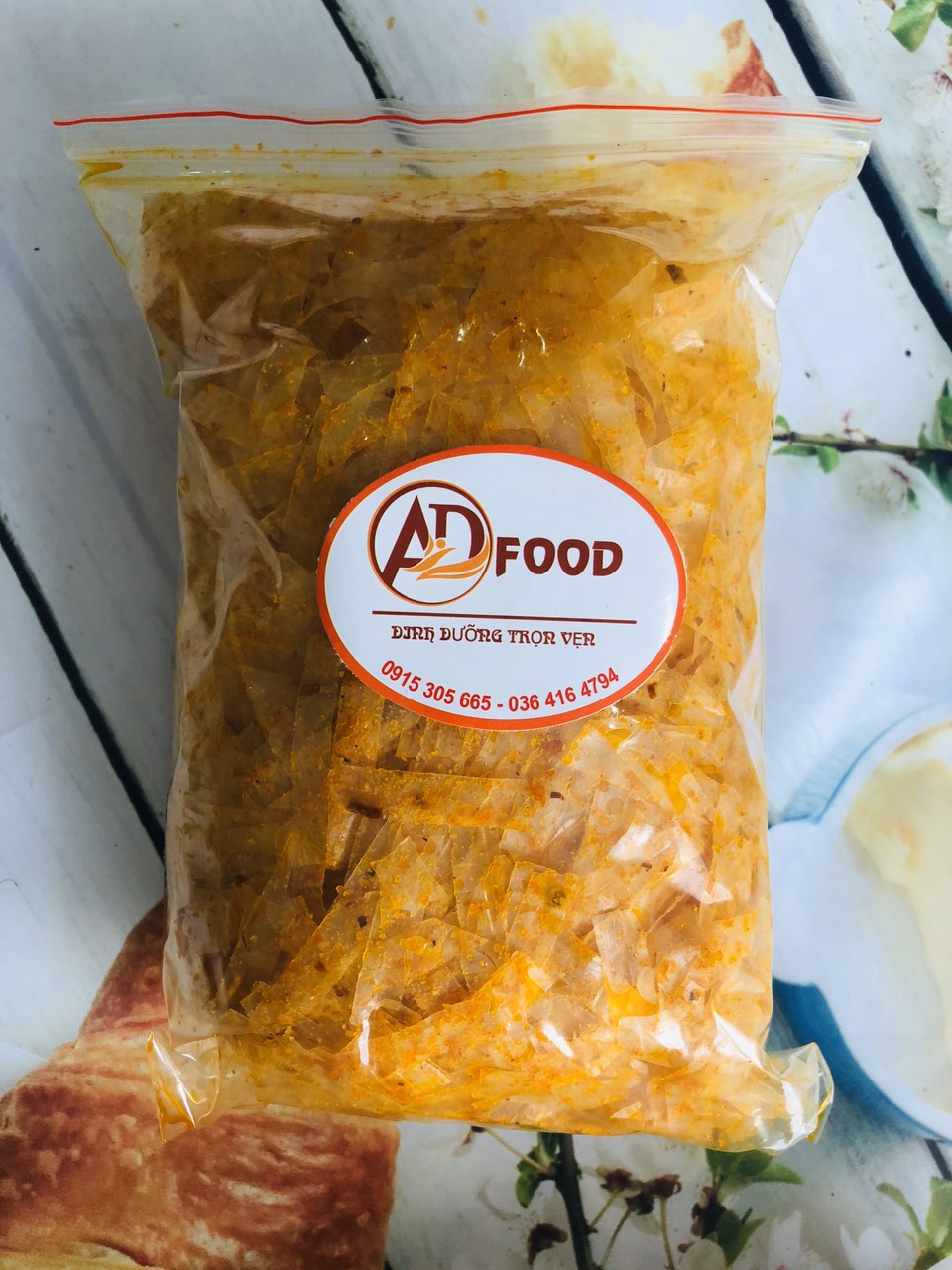 500G Bánh Tráng Trộn Sa Tế Long An cắt sợi