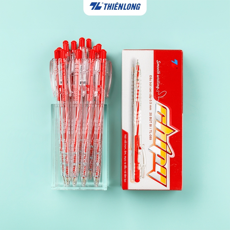 (Hộp 20 Cây) Cây Bút Bi Thiên Long TL-089 - 0.5mm