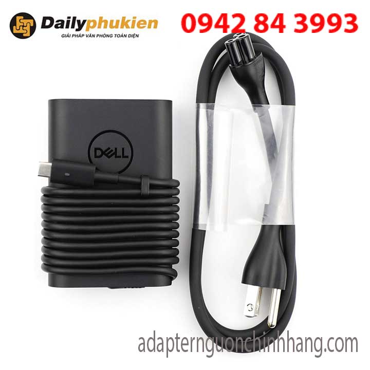 Sạc laptop Dell Latitude 5285 5289 65w chân usb type c