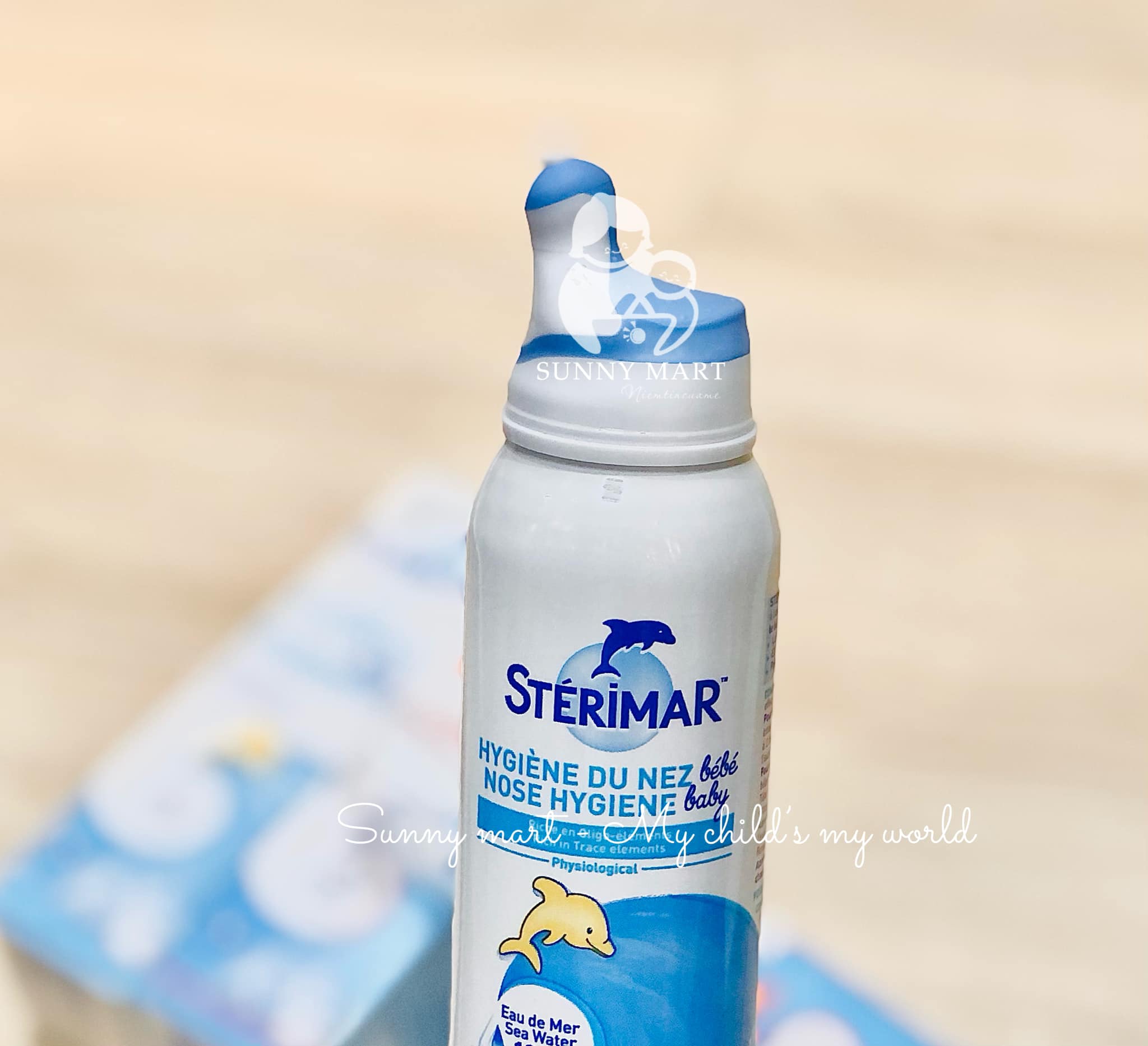 Xịt Muối Biển Sterimar Baby Của Pháp Cho Bé