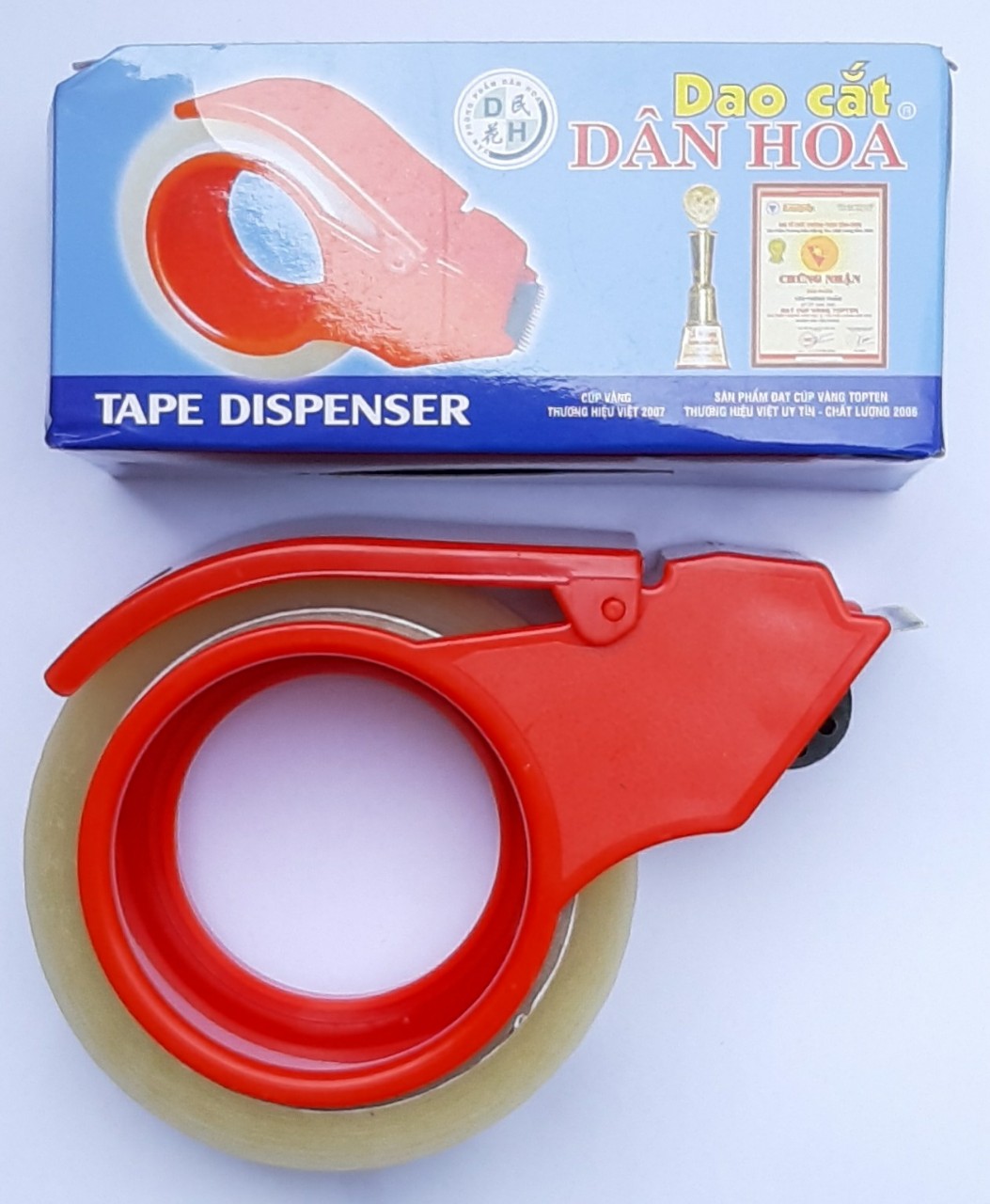Cuộn băng keo trong 110yard rộng 4.5cm