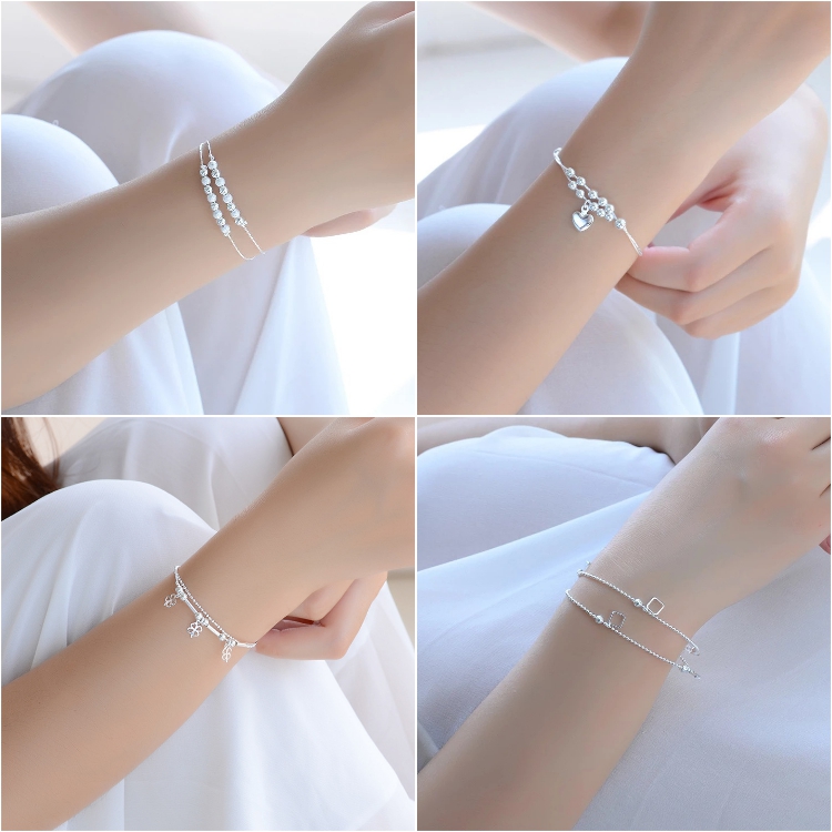 Lắc tay nữ thời trang mẫu mới S925 LT87